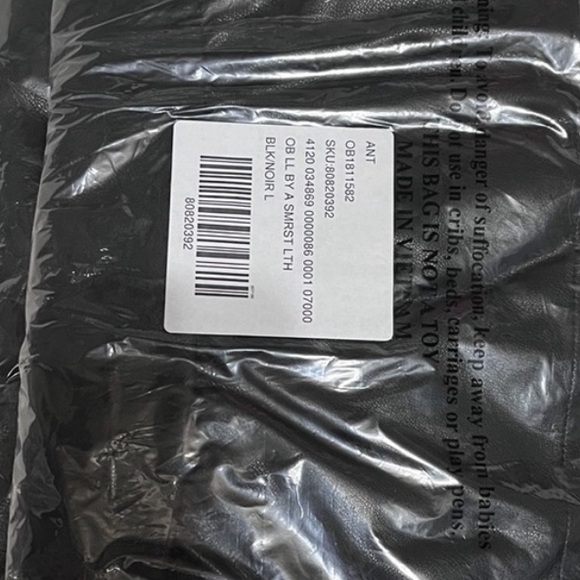 NWT Anthropologie The Somerset Mini Skirt;
Faux Leather Edition in Black - Picture 10 of 12